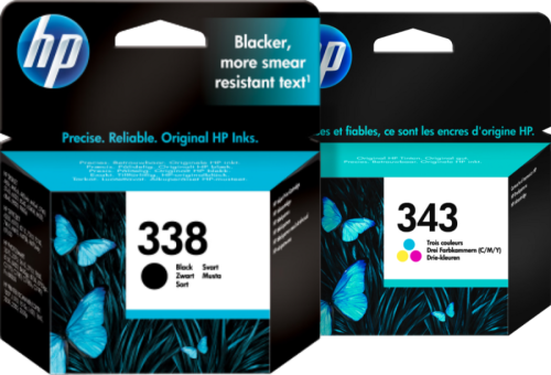Coolblue HP 338/343 Cartridge Combo Pack