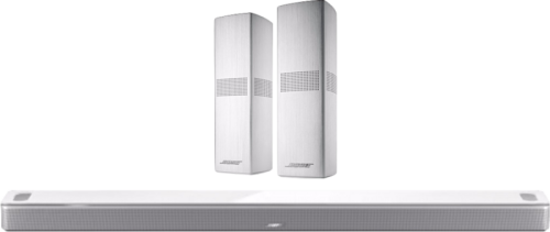 Bose Smart Soundbar 900 Wit + Surround Speakers 700 Wit
