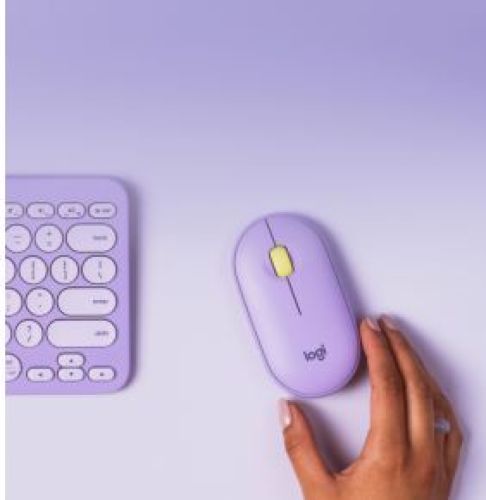 Logitech muis Pebble M350 (Lavender)