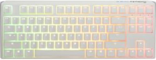 Ducky One 3 Classic White TKL toetsenbord USB Amerikaans Engels Wit