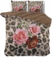 Pure Floral Panther Brown Dekbedovertrek Lits-jumeaux (240 x 220 cm + 2 kussenslopen) Dekbedovertrek