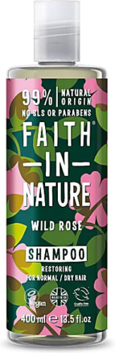 Faith In Nature Shampoo Wild Rose (400ml)