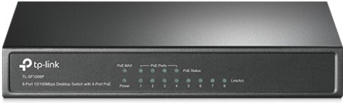 TP-Link TL-SF1008P Switch Zwart