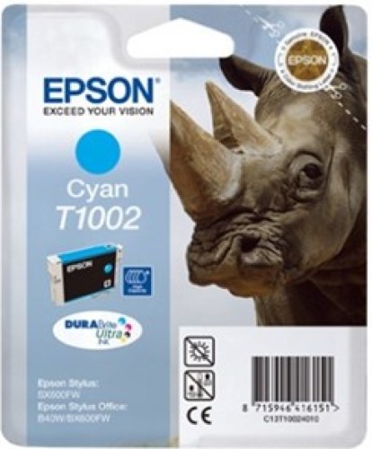 Epson inktpatroon Cyan T1002 DURABrite Ultra Ink