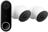 Google Nest Hello Doorbell + Google Nest Cam 2-pack