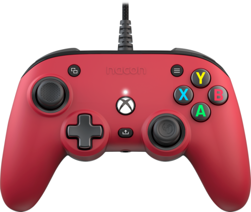 Nacon Officiële Bedrade Xbox X Pro Controller Rood