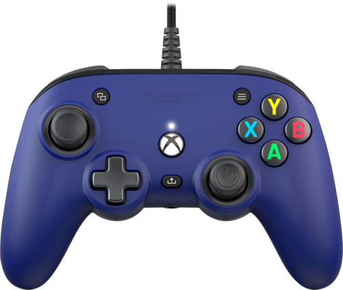 Nacon Officiële Bedrade Xbox X Pro Controller Blauw