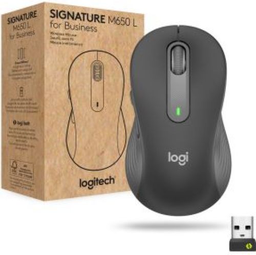 Logitech muis Signature M650 Groot for Business