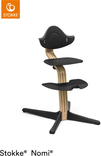 Stokke ® Nomi® Kinderstoel - Oak - Black