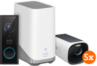 Eufy cam 5-pack + Video Doorbell Battery