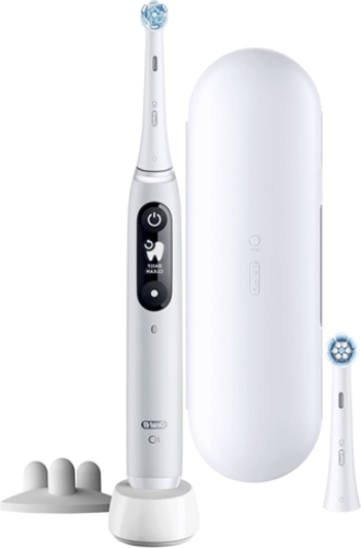 Oral-B elektrische tandenborstel iO Serie 6S(Wit) + extra refill