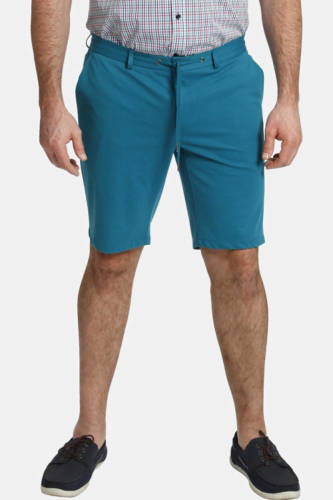 Charles Colby loose fit chino short BARON FERDINAND Plus Size groen