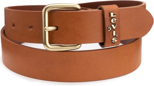 Levi's leren riem Calypso bruin