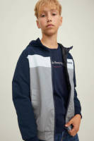 Jack & Jones JUNIOR zomerjas JJERUSH donkerblauw