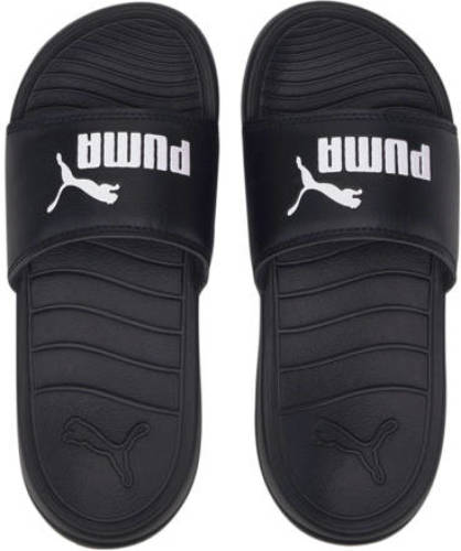 Puma Popcat 20 Jr. badslippers zwart/wit