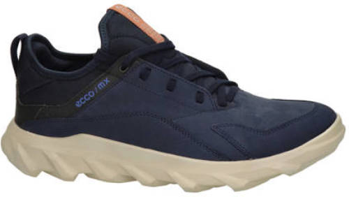 Ecco MX nubuck sneakers donkerblauw