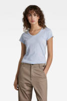 G-star Raw T-shirt van biologisch katoen hemelsblauw