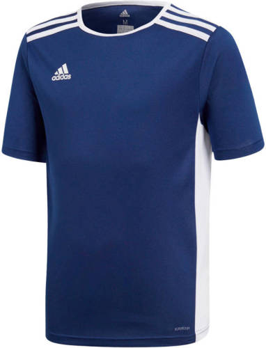 adidas Performance Junior voetbalshirt donkerblauw