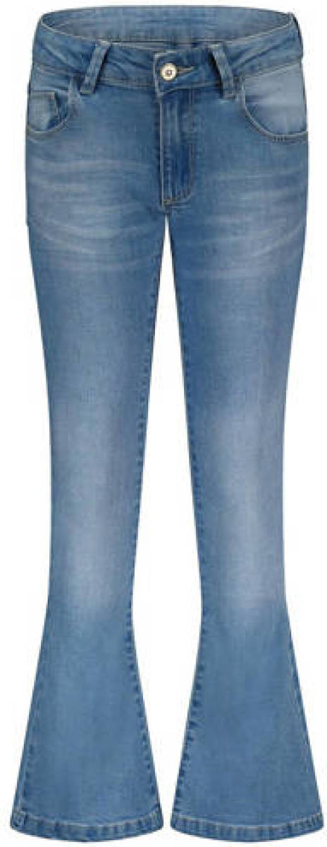Moodstreet flared jeans lichtblauw