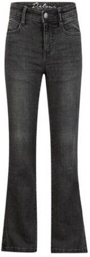 Retour Denim high waist flared jeans MIDAR medium grey denim