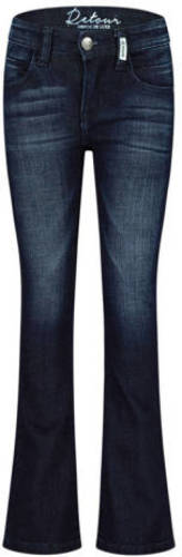 Retour Denim high waist flared jeans MIDAR raw blue denim
