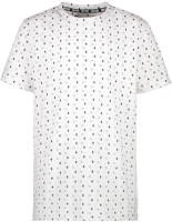 Cars T-shirt met stippen wit/zwart