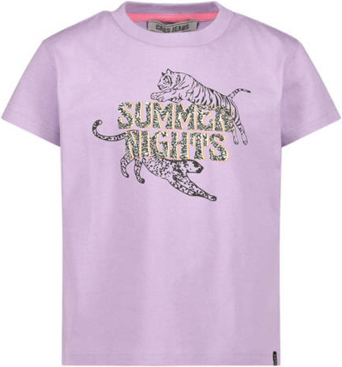 Cars T-shirt Marry met printopdruk lila