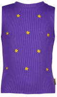 Vingino T-shirt met sterren paars