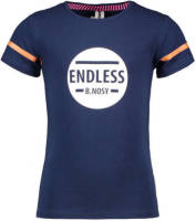 B.Nosy T-shirt met printopdruk donkerblauw