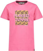 Cars T-shirt Margy met printopdruk felroze