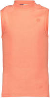 Raizzed ribgebreid T-shirt Hoya fel zalm