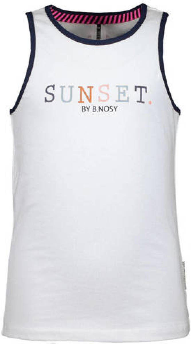 B.Nosy T-shirt met tekst wit
