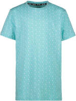Cars T-shirt met all over print lichtblauw