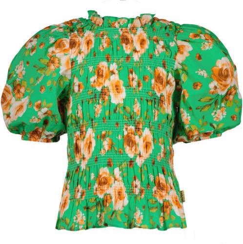 Vingino gebloemd T-shirt groen