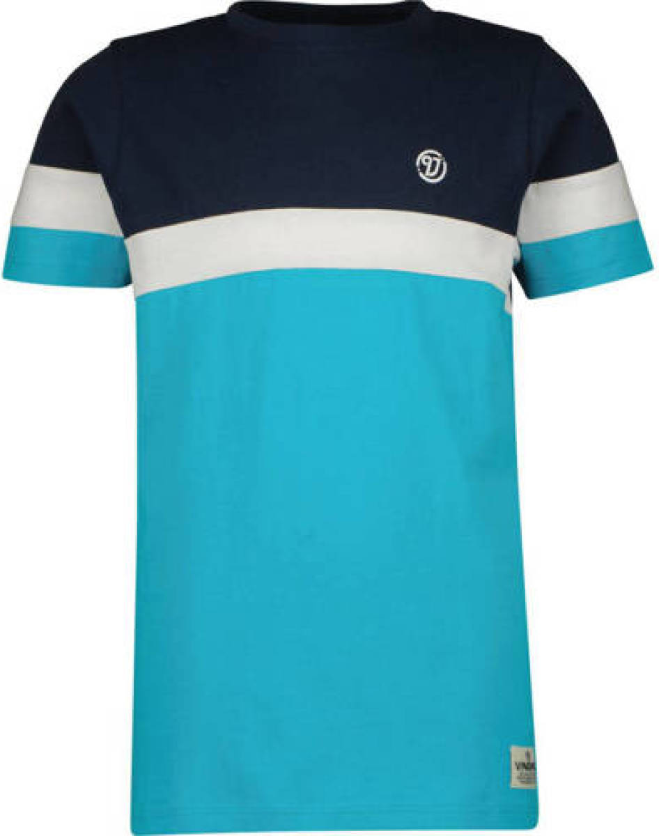 Vingino T-shirt donkerblauw/turquoise