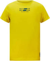 Retour Denim T-shirt met printopdruk geel