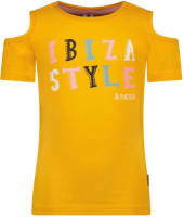 B.Nosy T-shirt met printopdruk oranjegeel