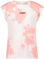 Vingino tie-dye T-shirt oranje/wit