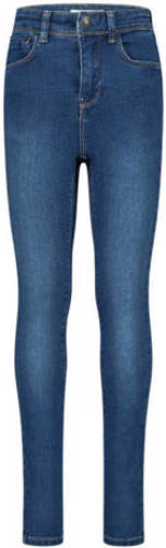 NAME IT high waist skinny jeans NKFPOLLY medium blue denim