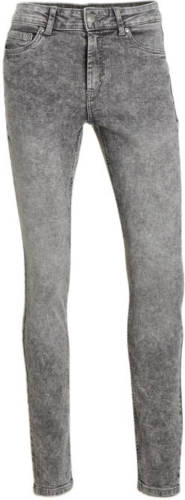 anytime mid rise skinny jeans grey