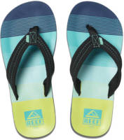 Reef teenslippers zwart/aqua