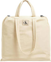 CALVIN KLEIN JEANS shopper met logo beige