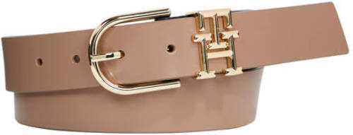 Tommy hilfiger reversible leren riem taupe/ecru