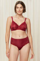 Triumph maxislip Ladyform Soft donkerrood