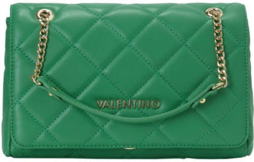 Valentino Bags doorgestikte crossbody tas Ocarina groen