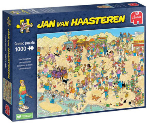 Jan van Haasteren Zandsculpturen legpuzzel 1000 stukjes