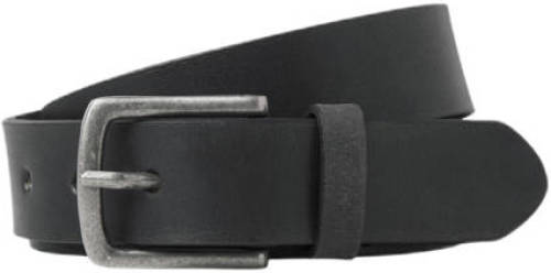 Jack & Jones leren riem JACIAN zwart