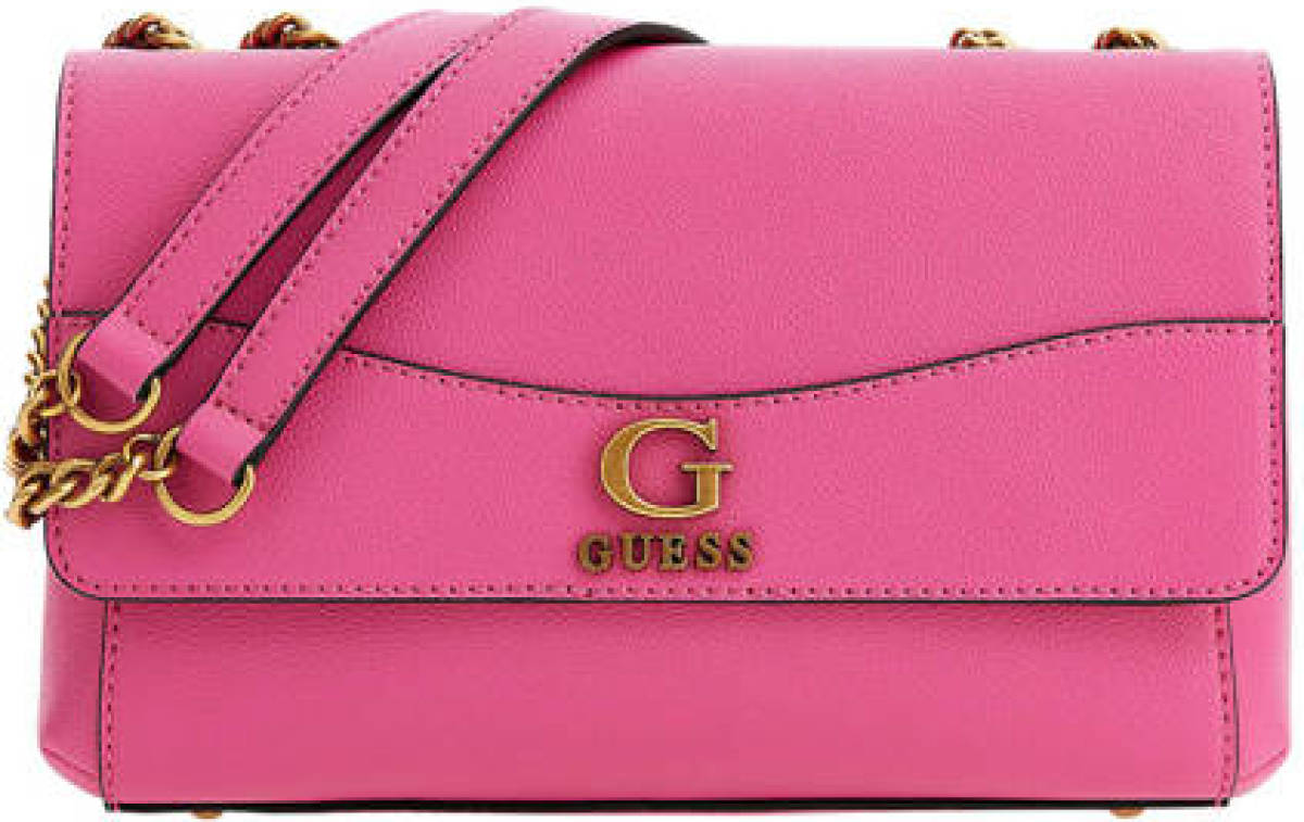 Guess crossbody tas Nell fuchsia