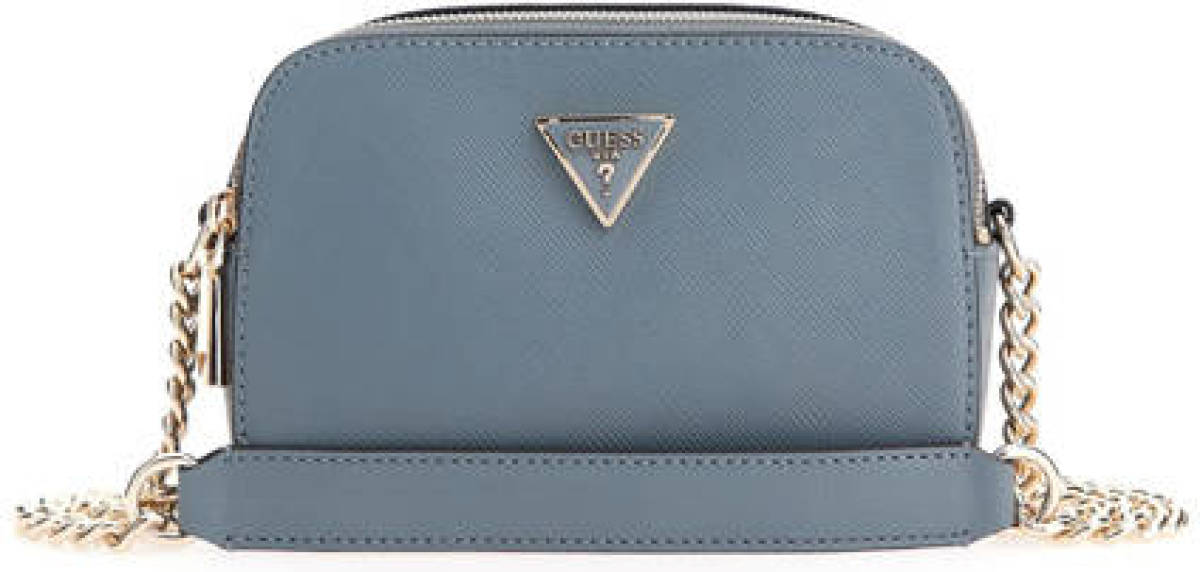 Guess crossbody tas Alexie grijsblauw