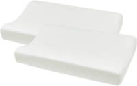 Meyco aankleedkussenhoes Basic Badstof - set van 2 50x70 cm Wit